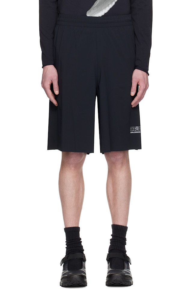 

Шорты для бега Salomon edition Mm6 Maison Margiela, черный