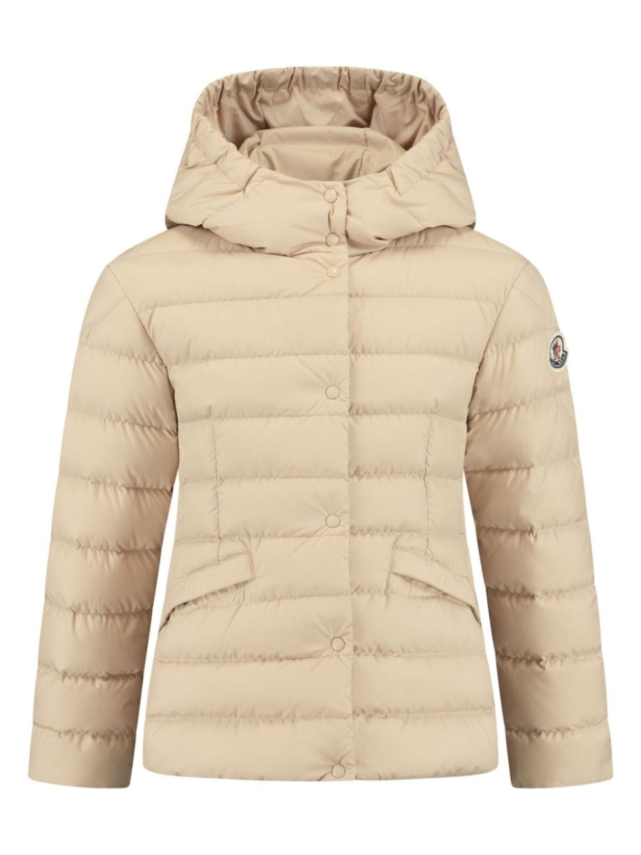 

Moncler Enfant куртка с логотипом, нейтральный цвет