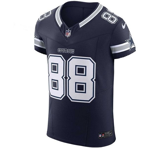Мужская футболка ceedee lamb navy dallas cowboys vapor fuse elite Nike — фото 3