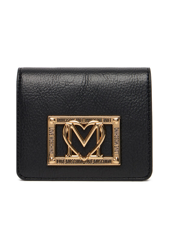 

Маленький женский кошелек JC5604PP1NLI0000 Love Moschino, чёрный