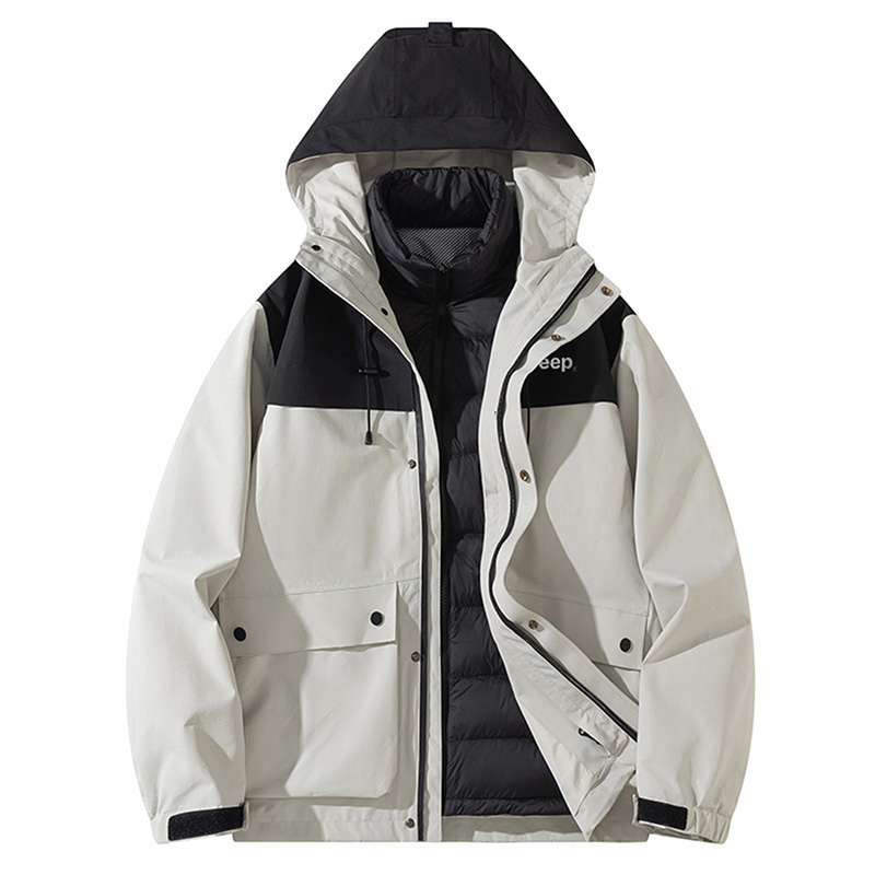 

Jeep Куртка Unisex, Black & White