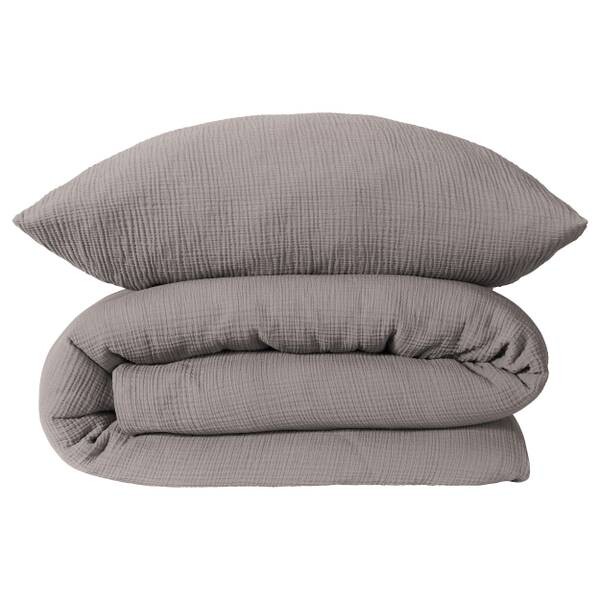 

Комплект постельного белья Schiesserset Molly, 135x1x200 см, серый