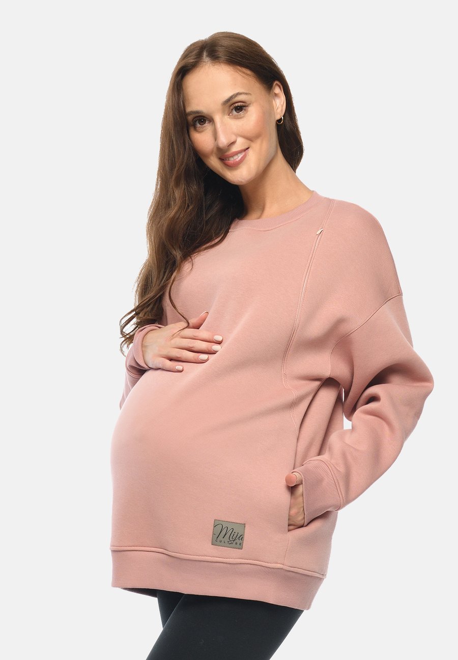 

Толстовка Mija Culture Sweatshirt, Dirty Pink/Light Pink