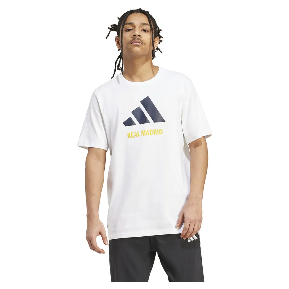

Футболка с коротким рукавом adidas Real Madrid Seasonal Graphic, белый