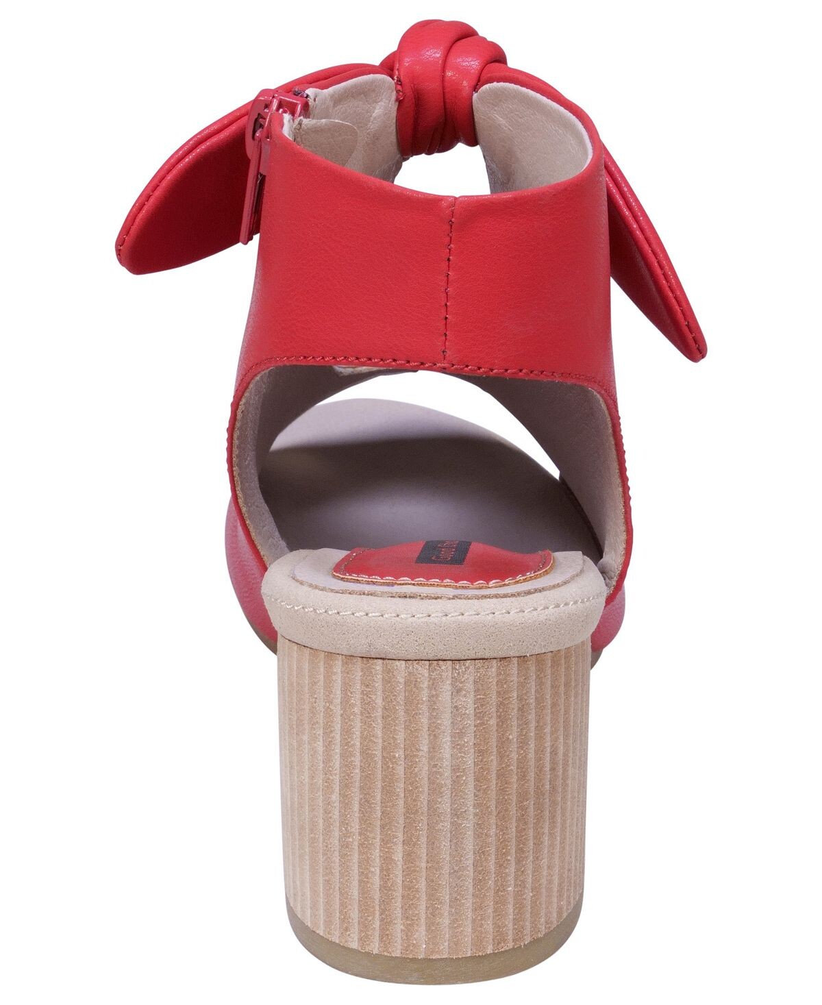 Женские босоножки на каблуке Kimora GC Shoes, красный — фото 3