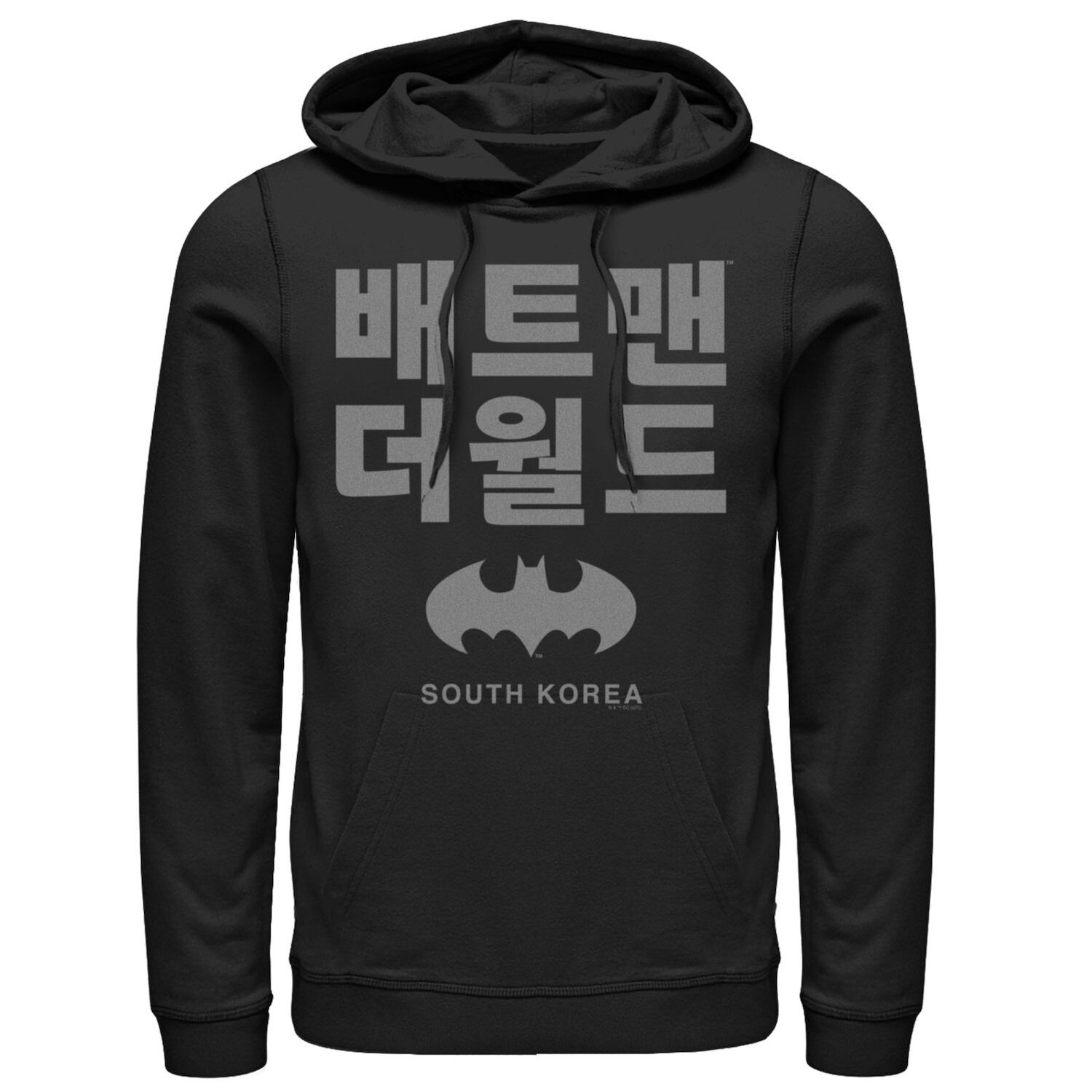 

Мужская толстовка с логотипом Batman: The World South Korea Icon Licensed Character