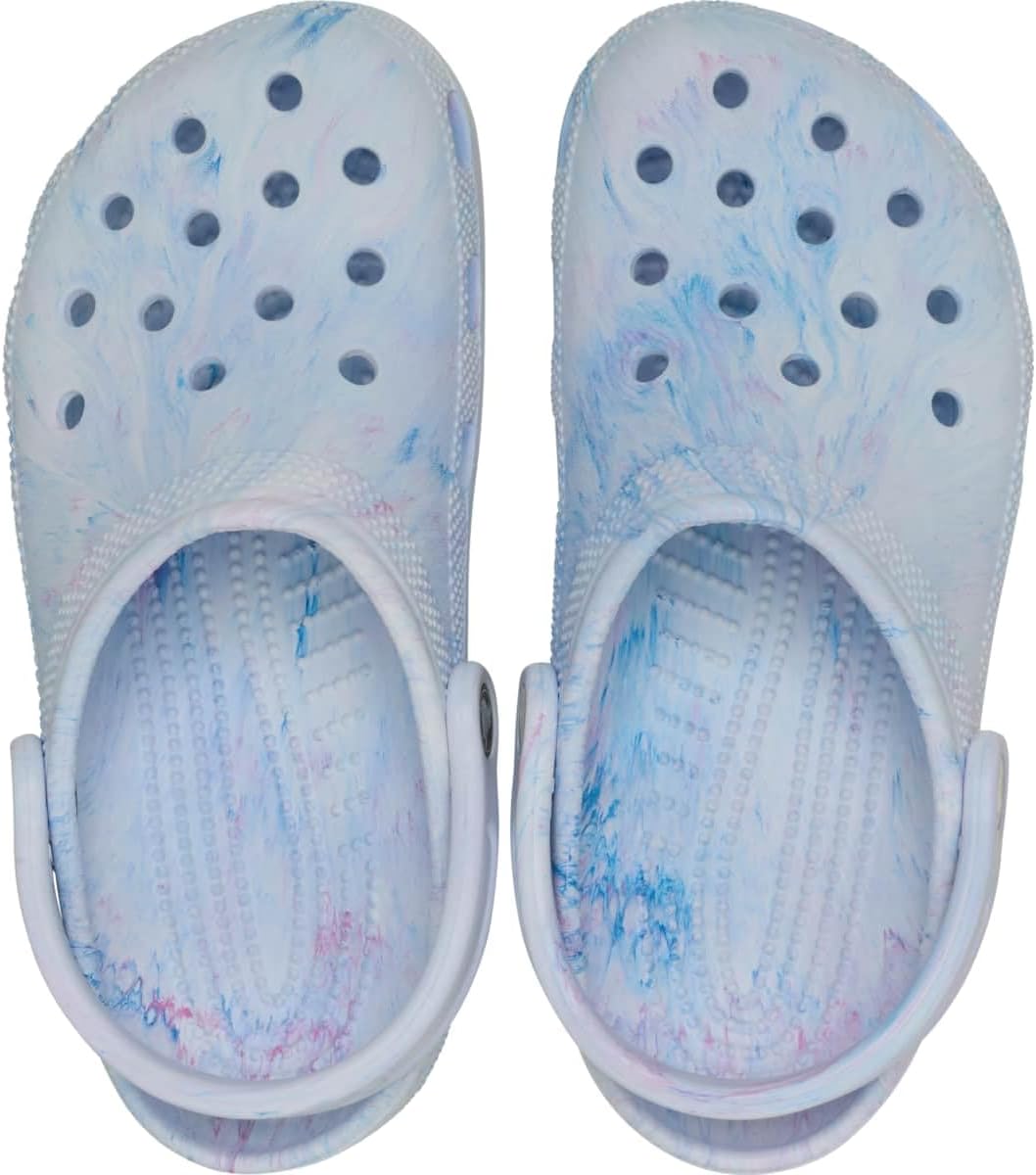 Сабо Унисекс Классические мраморные кломпы с эффектом тай-дай Crocs, Oxygen Swirl — фото 2