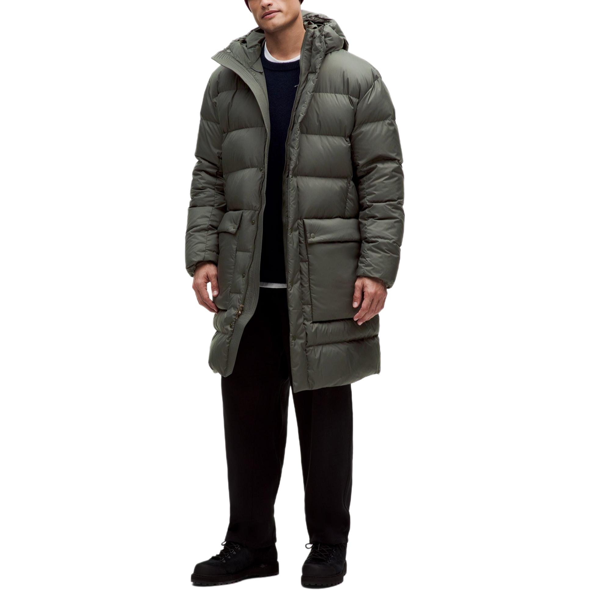 

Куртка Wunder Puff Series Down для мужчин Lululemon, slate коричневый/sebo