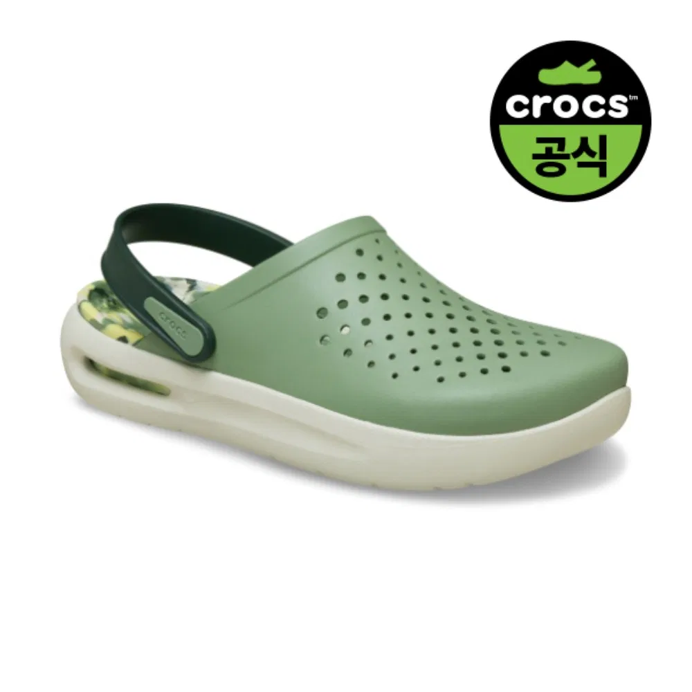 Мужские клоги Inmotion Marble цвета мха от Crocs — фото 2