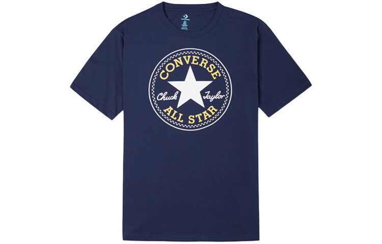 

Футболка Nova Chuck мужская темно-синяя Converse, темно-синий