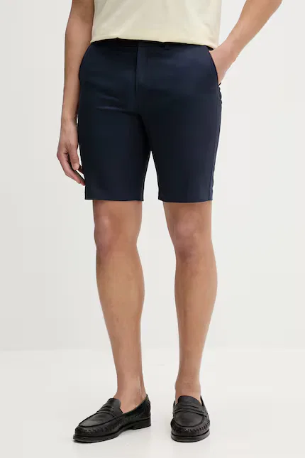 Шорты хлопковые чино Calvin Klein, синий