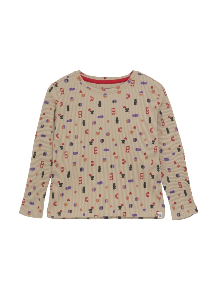 

Рубашка с длинными рукавами Paullina в минималистичном узоре Noppies