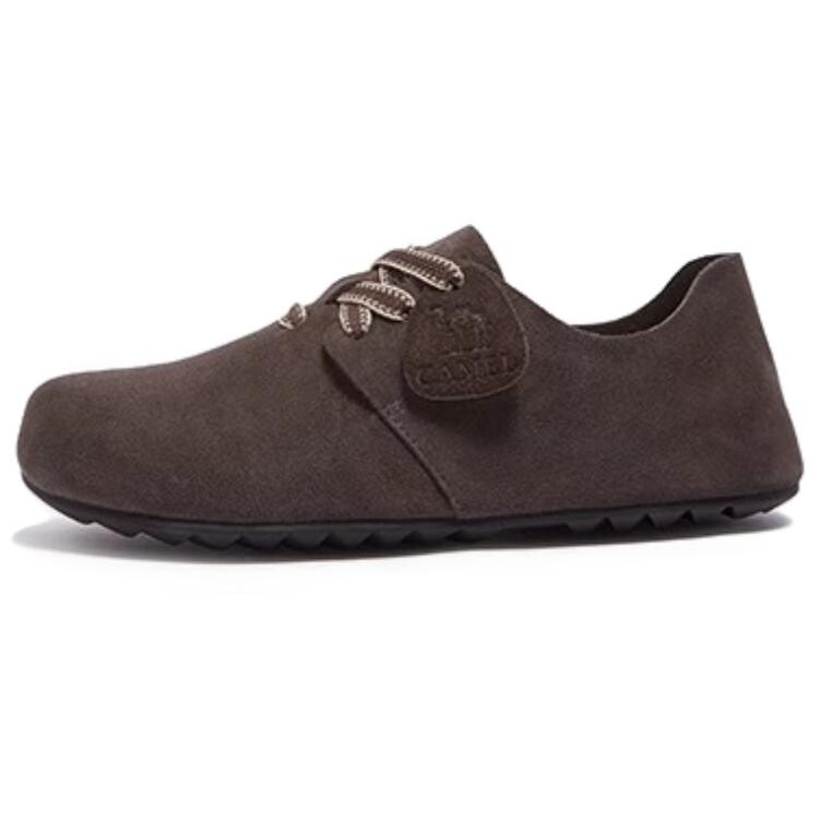 Туфли женские повседневные Women's Casual Shoes Women's Camel, цвет Coffee — фото 3