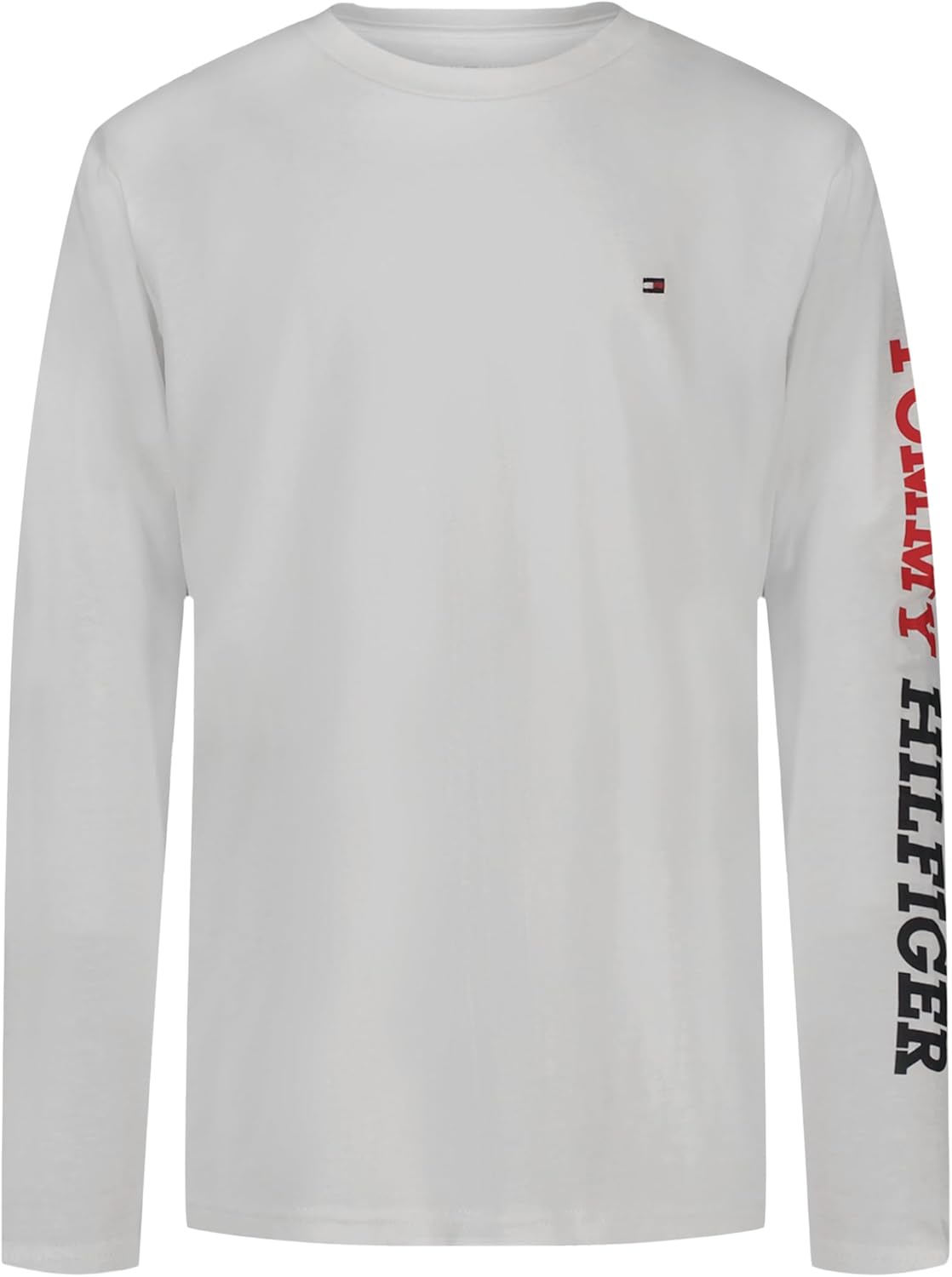 

Футболка Tommy Hilfiger Boys с длинным рукавом и круглым вырезом, Half And Half White, Белый, Футболка Tommy Hilfiger Boys с длинным рукавом и круглым вырезом, Half And Half White