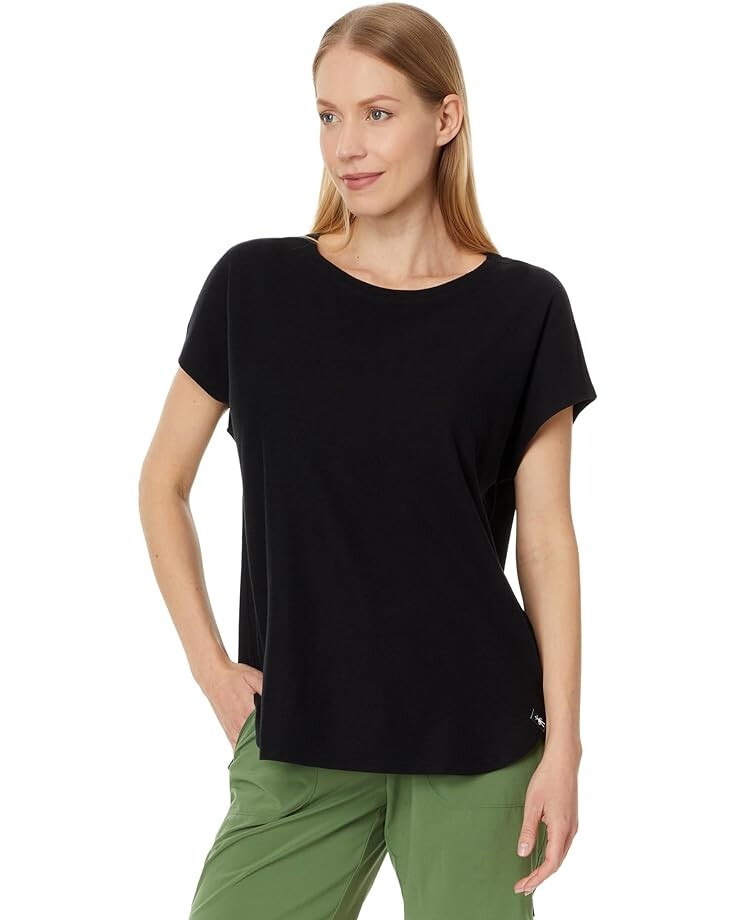 

Топ Smartwool Short Sleeve Swing, черный