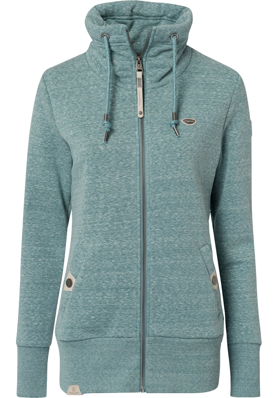 

Толстовка с капюшоном на молнии Ragwear Zip-Up Hoodie, аква