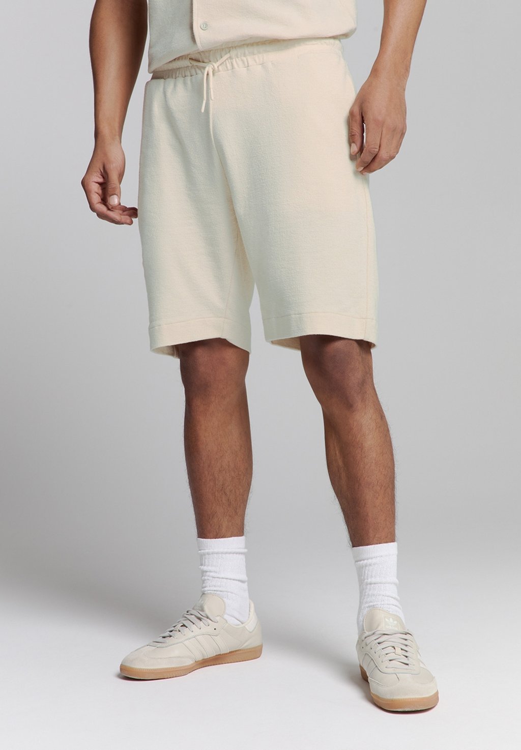 

Шорты Tracksuit bottoms NO EXCESS, цвет Cement