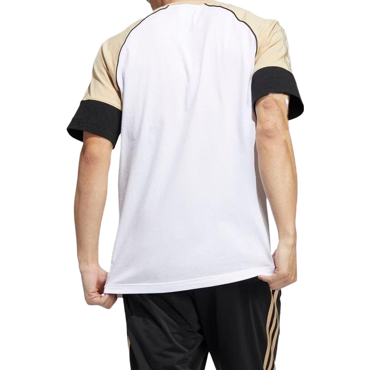 Футболка ORIGINALS SUPERSTAR SST мужская белая Adidas Originals, белый — фото 3