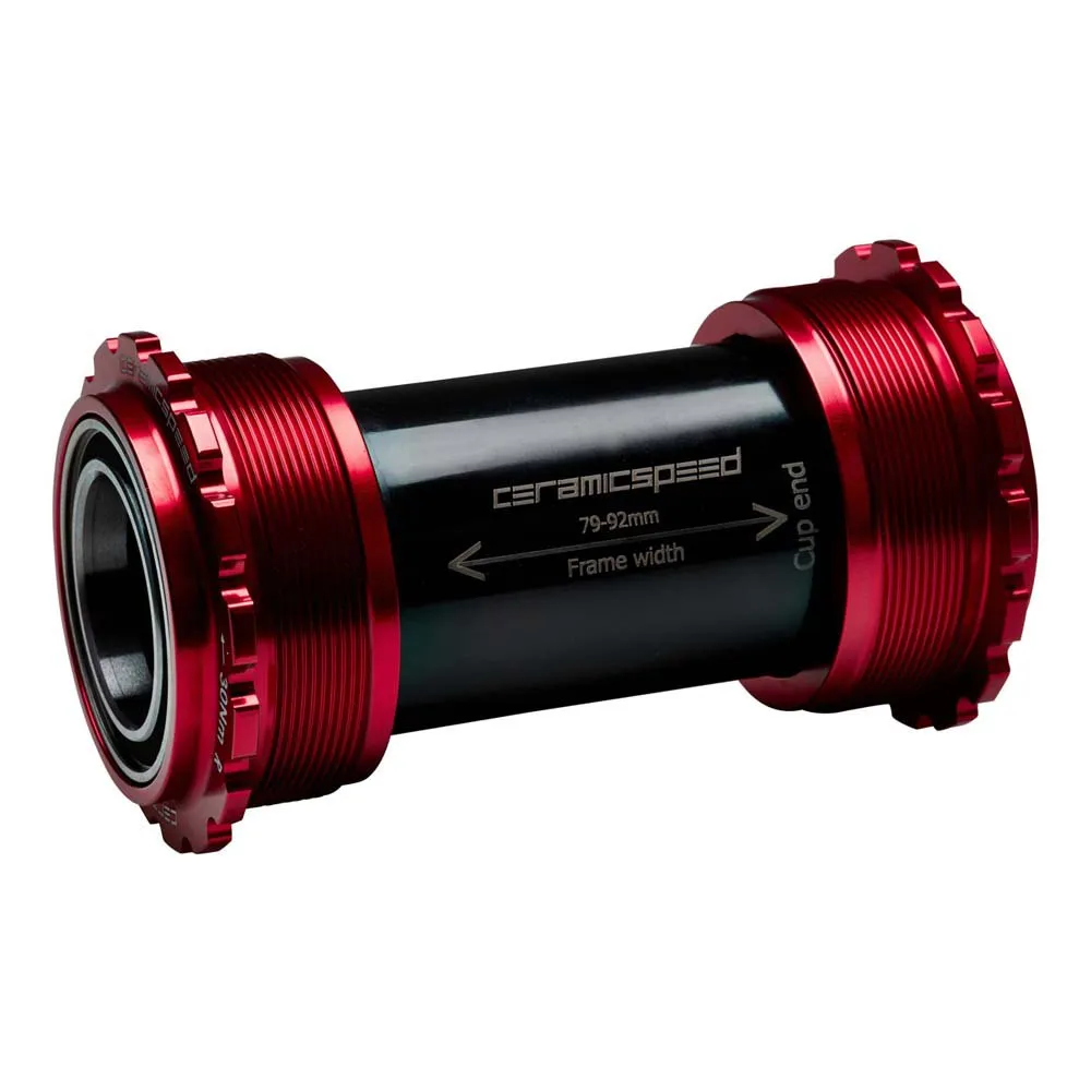 

Чашки каретки Ceramicspeed T45 Campagnolo UT, красный