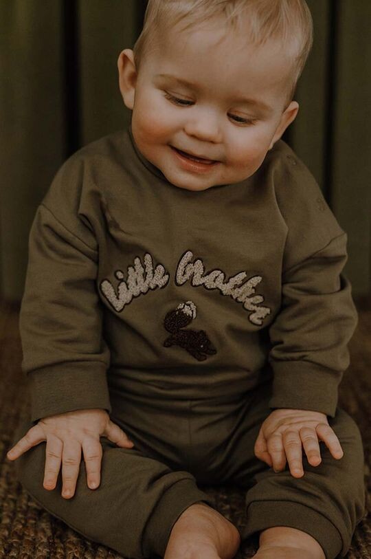 

Детская толстовка 005073 Finley Little Brother Sweatshirt That's mine, коричневый