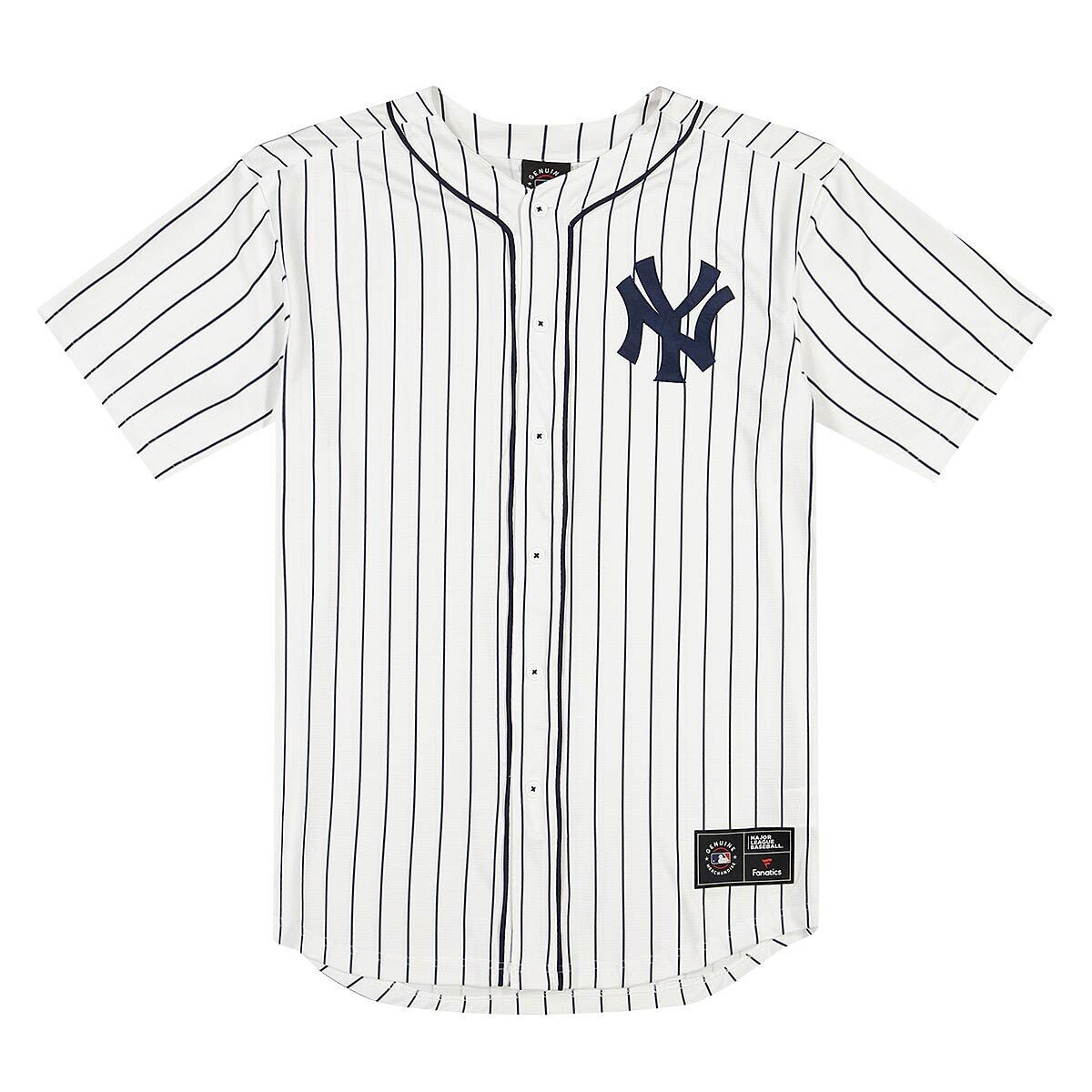 Трикотажная футболка MLB NEW YORK YANKEES FOUNDATION BASEBALL JERSEY Fanatics, цвет Weiß/Navyblau