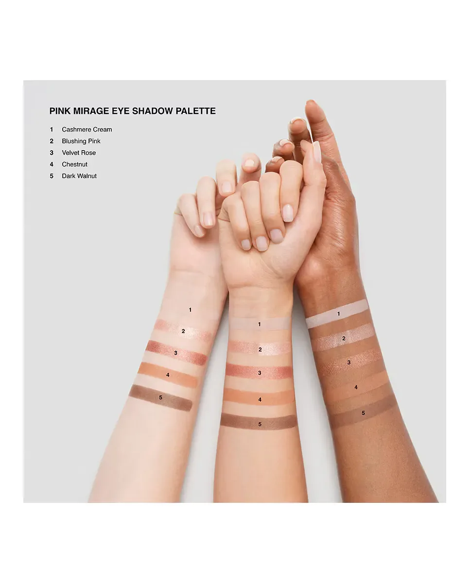 Палетка теней для век с 5 ячейками Pink Mirages Bobbi Brown — фото 3