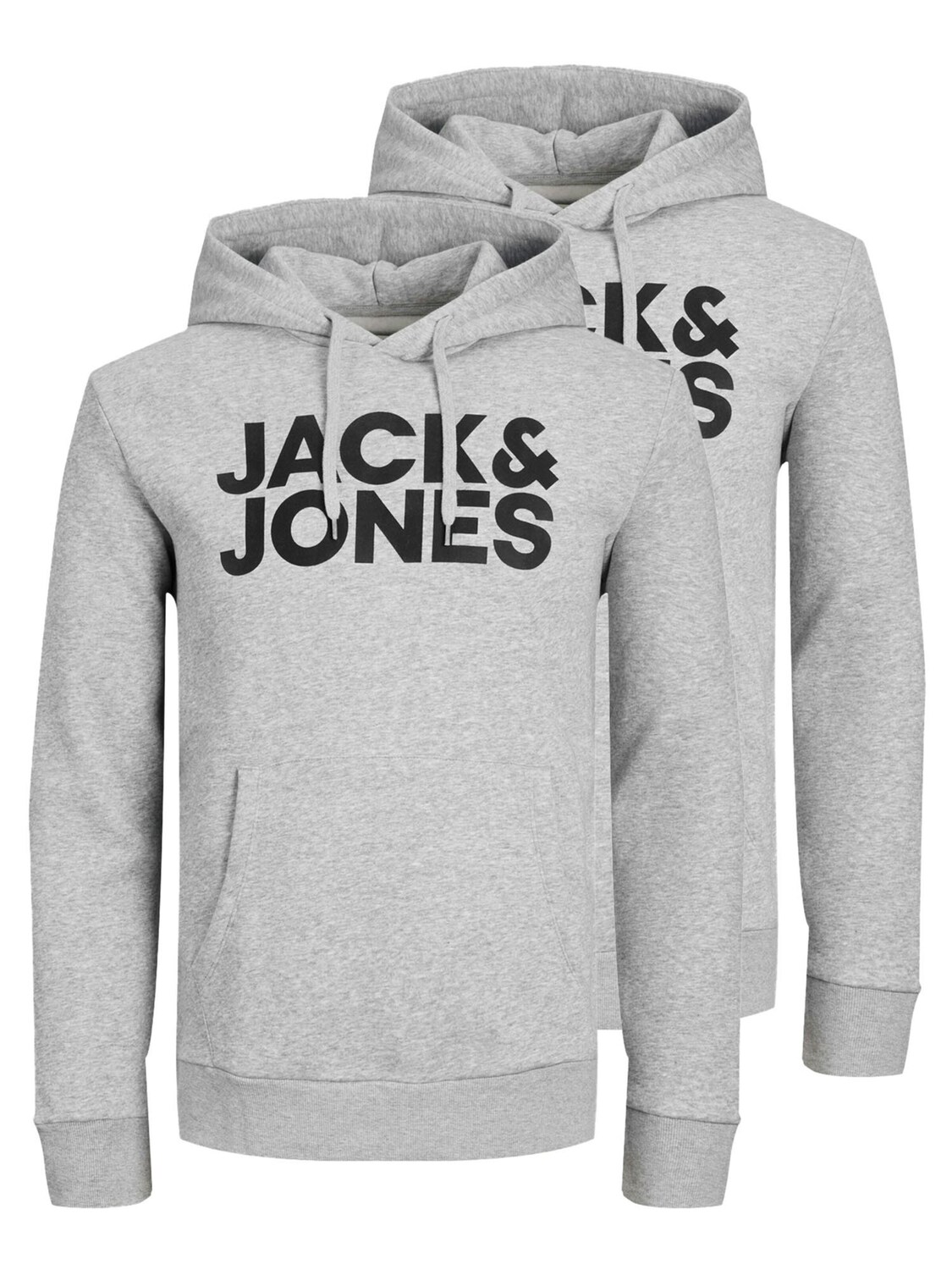 

JACK & JONES Толстовка 'Corp' светло-серый