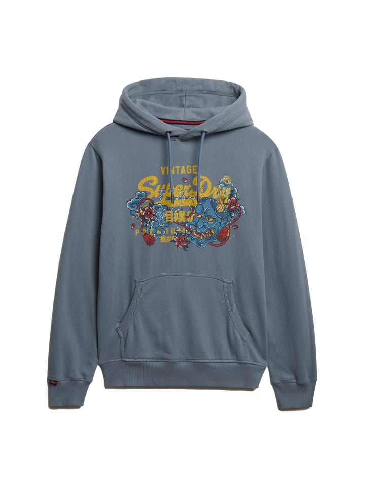 

Толстовка Superdry, синий