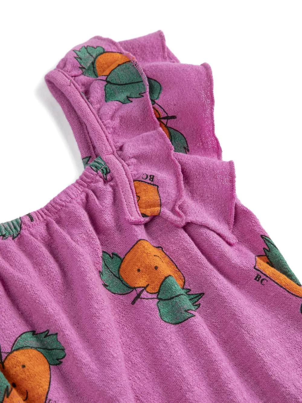 Платье Tangerine с оборками и принтом Bobo Choses, розовый — фото 2