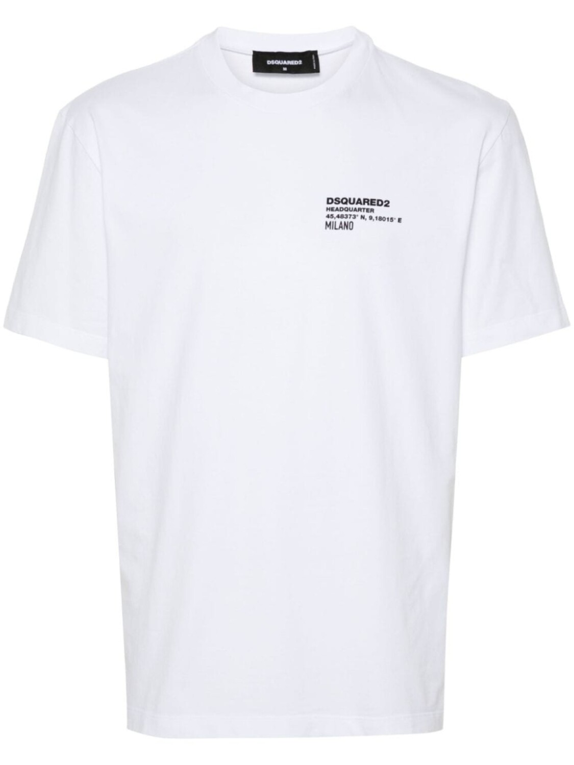 

DSQUARED2 футболка с логотипом, белый