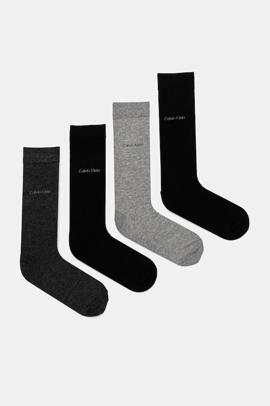 

Носки 4 пары Calvin Klein, серый