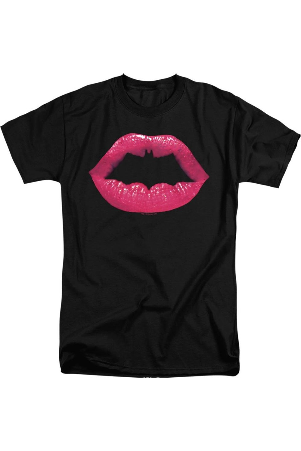 

Футболка с коротким рукавом Batman Bat Kiss для взрослых Gildan, черный