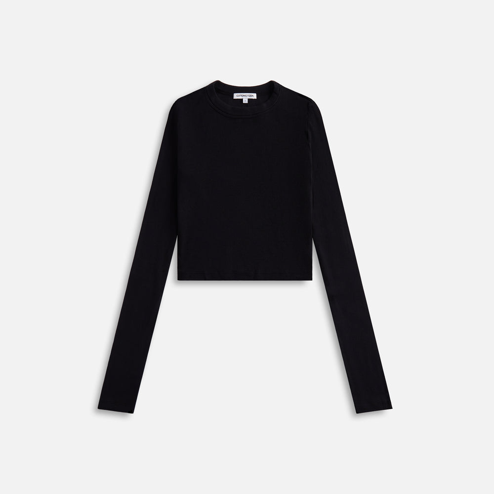 

Рубашка Cotton Citizen The Verona Crop Shirt, черный