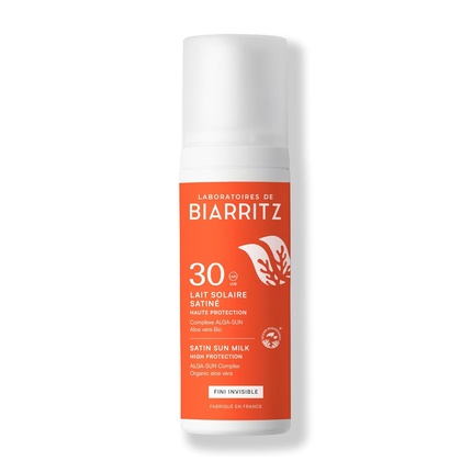 

Satin Sun Milk SPF 30 Прозрачная жидкость Laboratoires De Biarritz