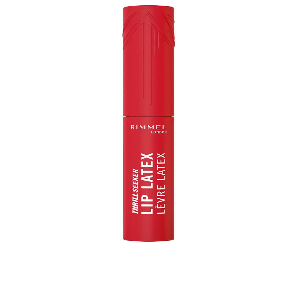 

Блеск для губ Thrill seeker lip latex brillo de labios Rimmel London, цвет 400-Rimmel Red, 6 мл.