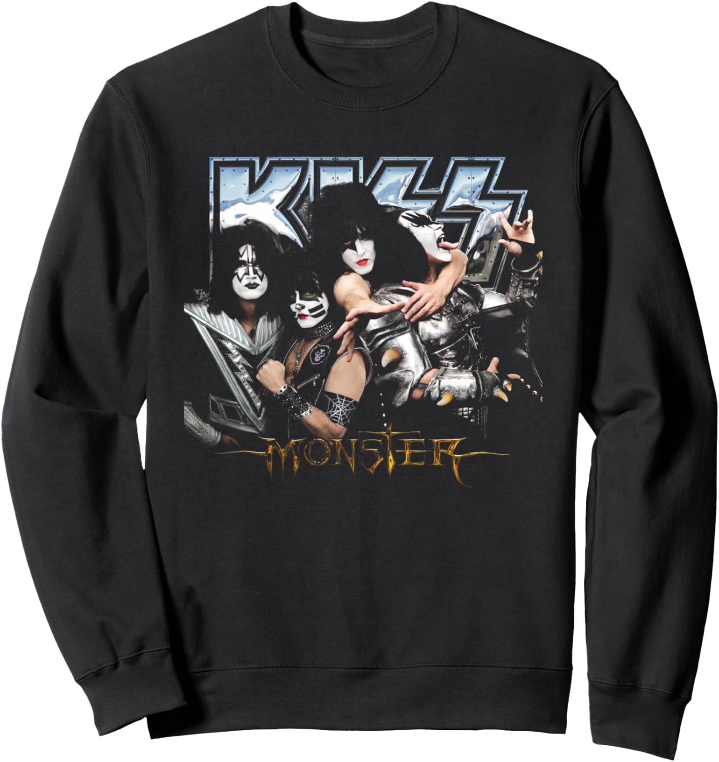 

Толстовка с символикой тура Monster Tour 2012 года Kiss, черный