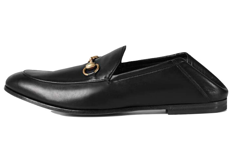 Лоферы женские Gucci с мягкой пяткой, черный