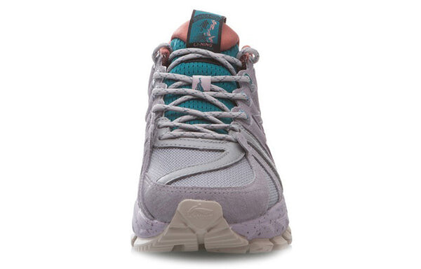 Кроссовки furious rider ace x 2019 new york fashion week Li-Ning, серый — фото 4