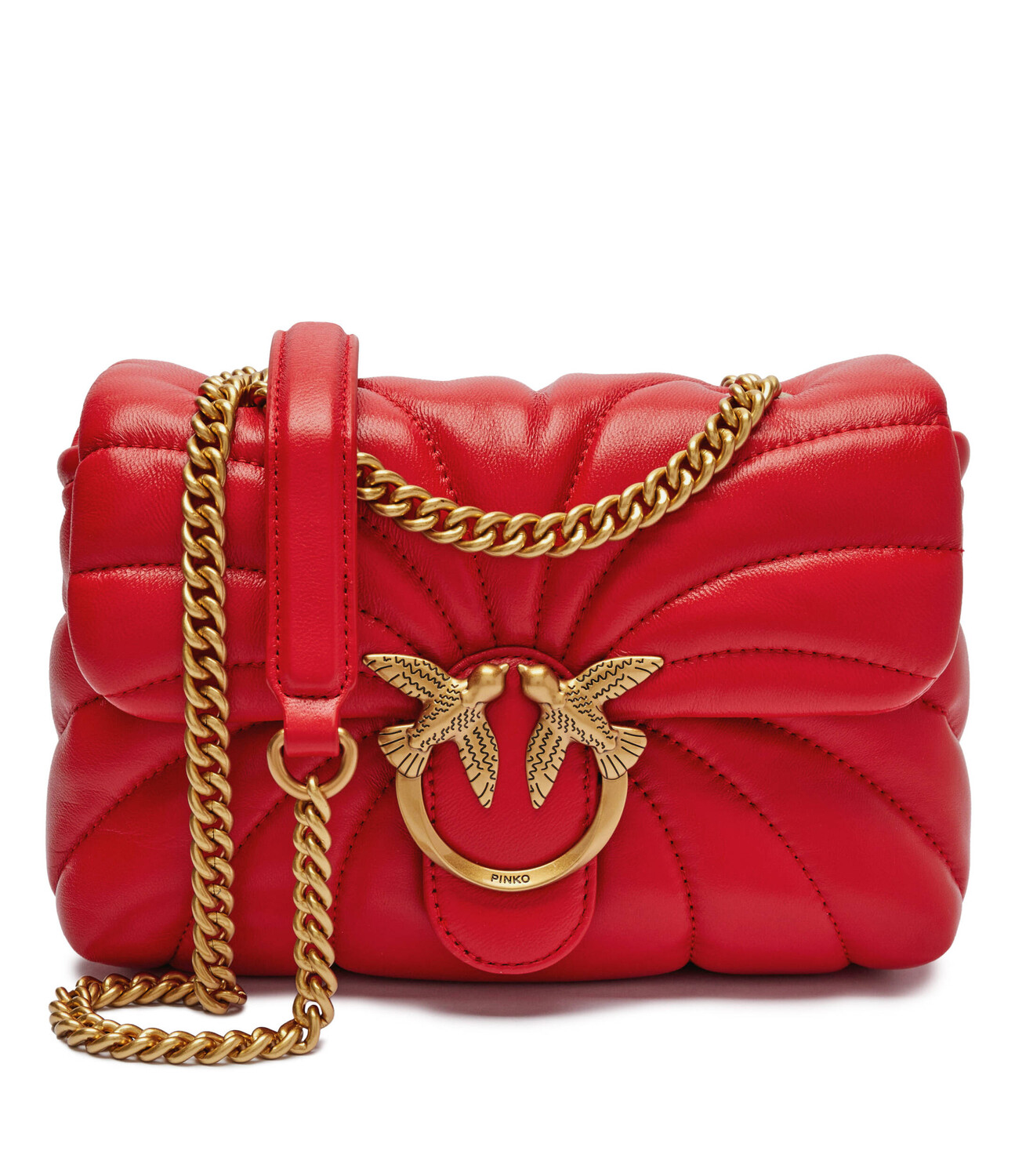 

Сумка-мессенджер Pinko a tracolla LOVE PUFF MINI, красный