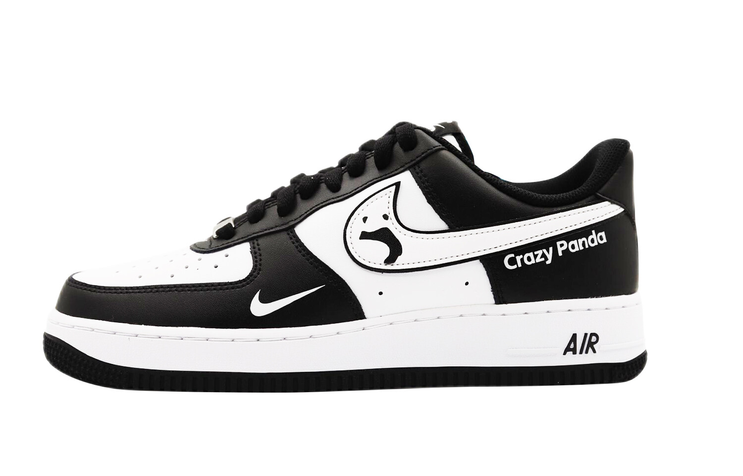 

Мужские кроссовки для скейтбординга Nike Air Force 1, Black and White