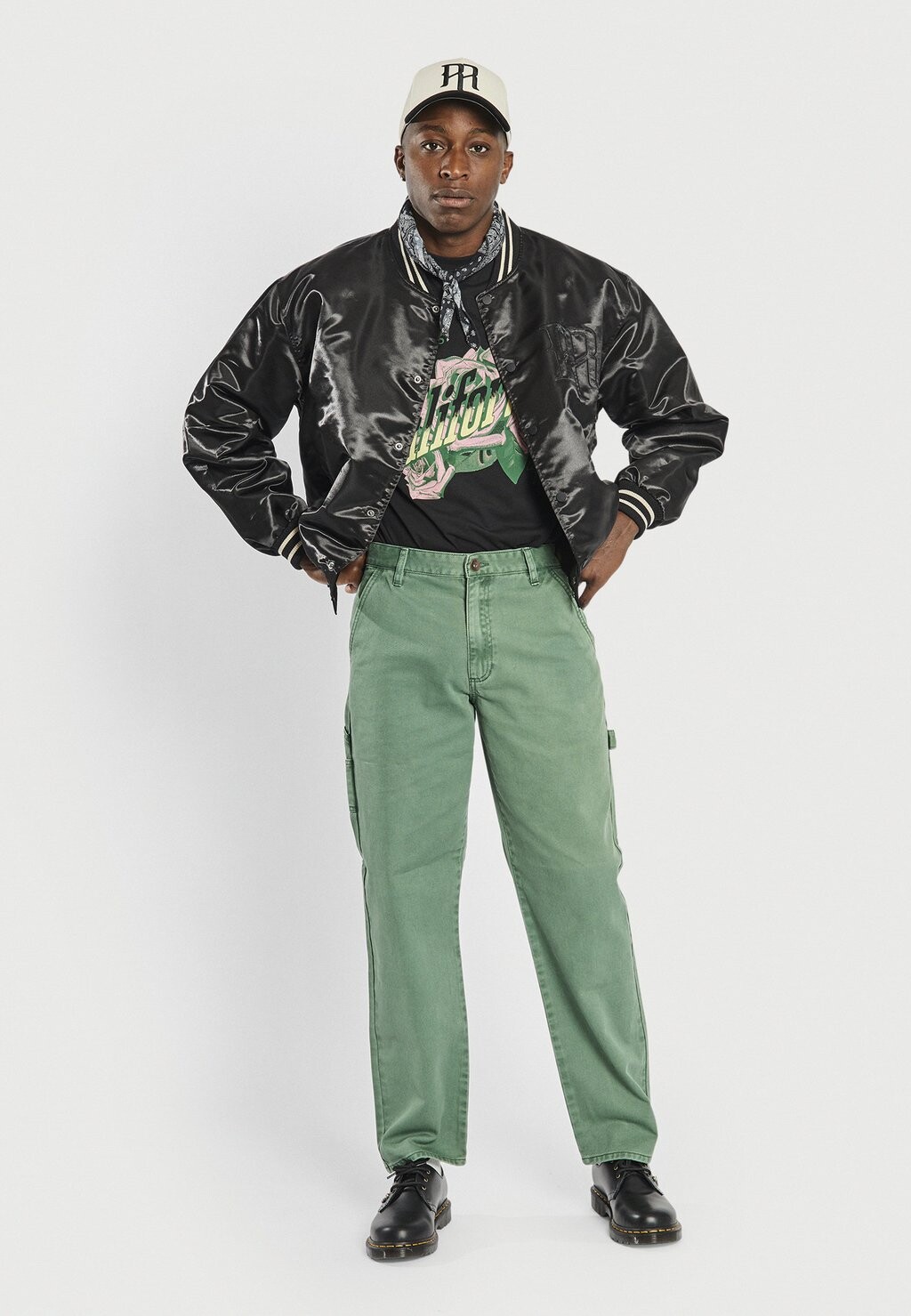 

Джинсы Baggy Erland Redefined Rebel, зеленыйовый
