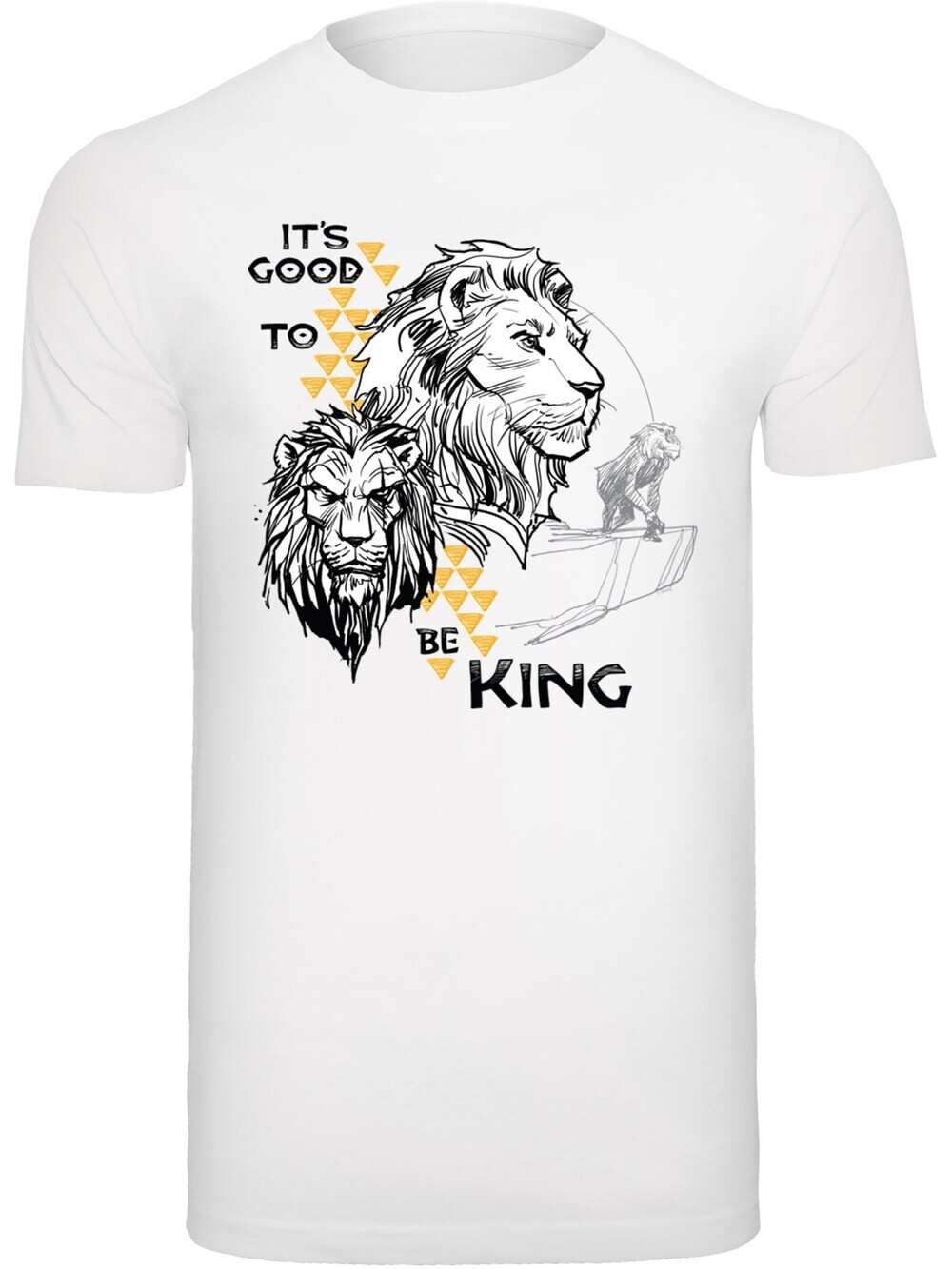 

Футболка F4Nt4Stic Disney König der Löwen Movie Its Good To Be King, белый