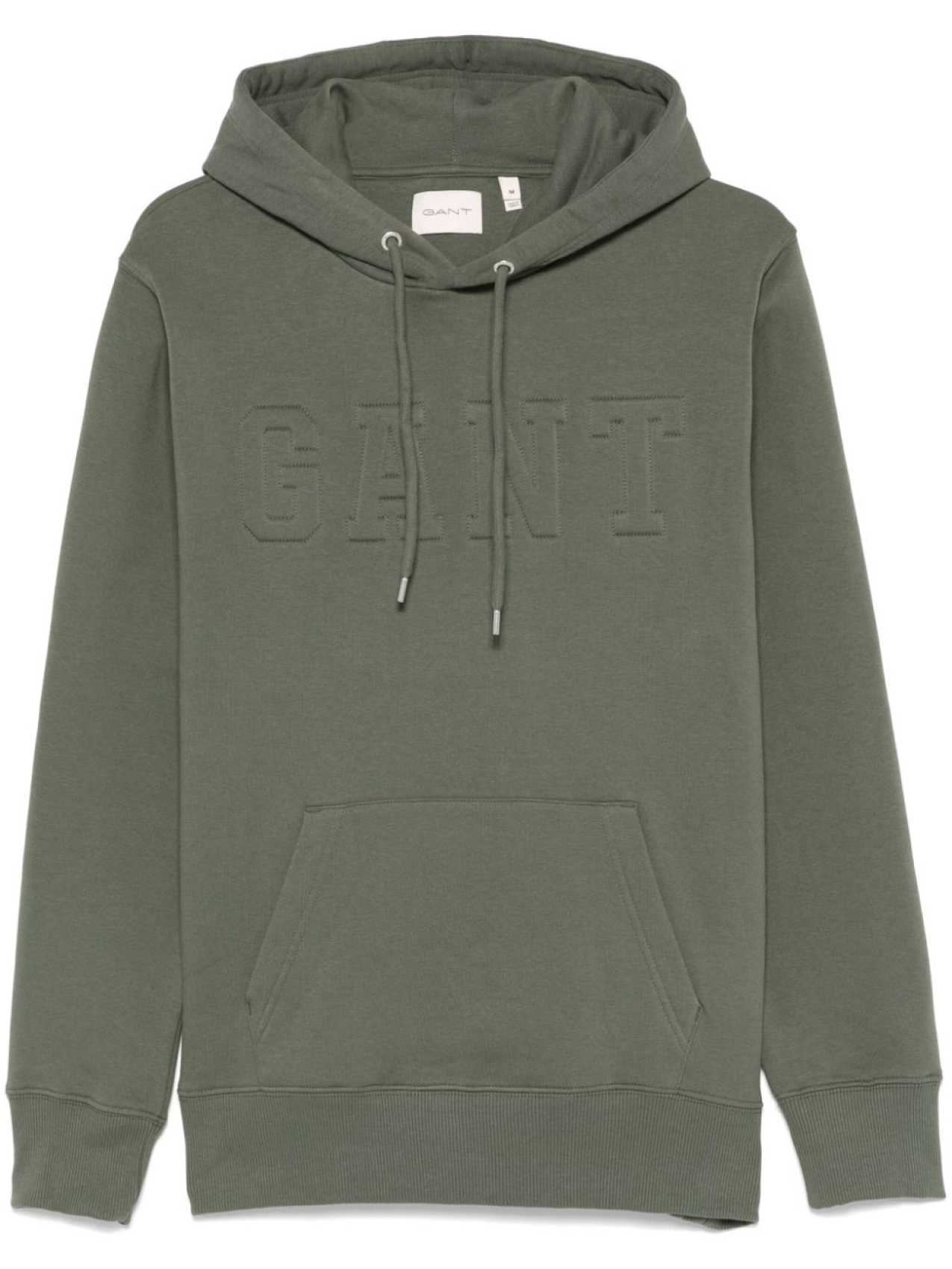 

Gant худи с тисненым логотипом, зеленый