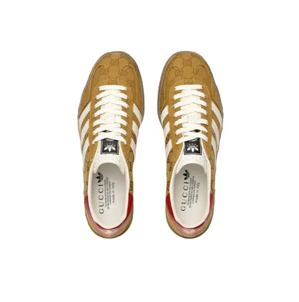 Кроссовки x gucci gazelle Adidas, коричневый — фото 3