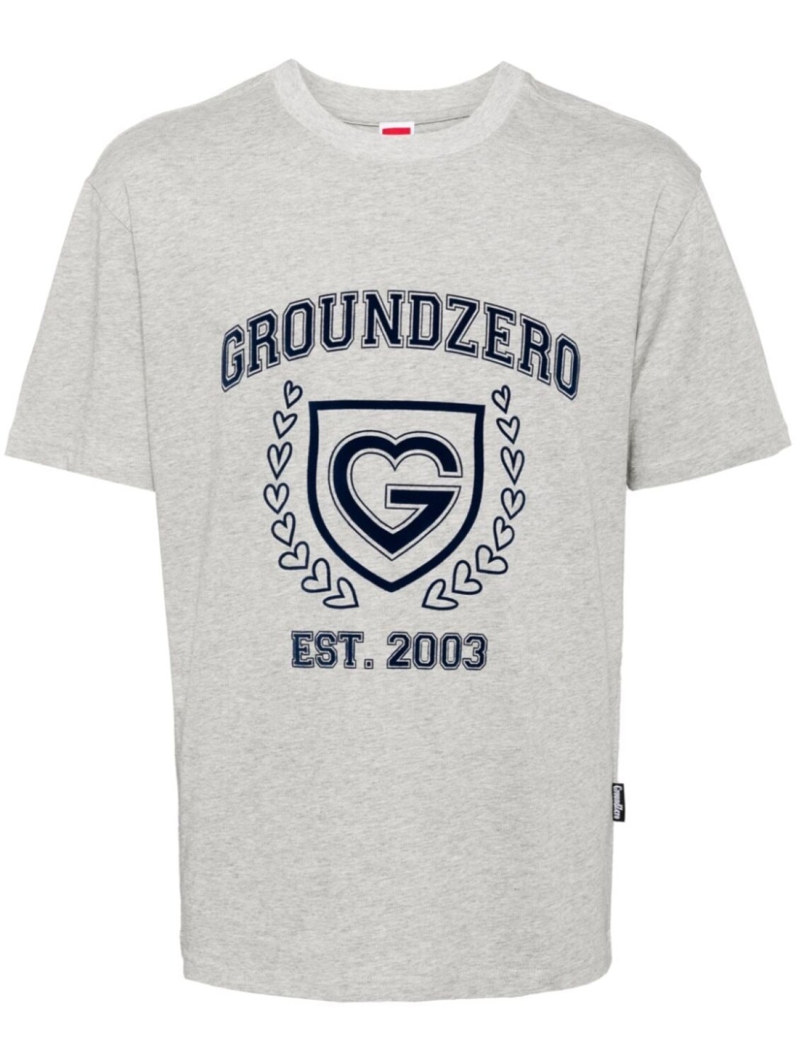 

Ground Zero футболка с логотипом, серый