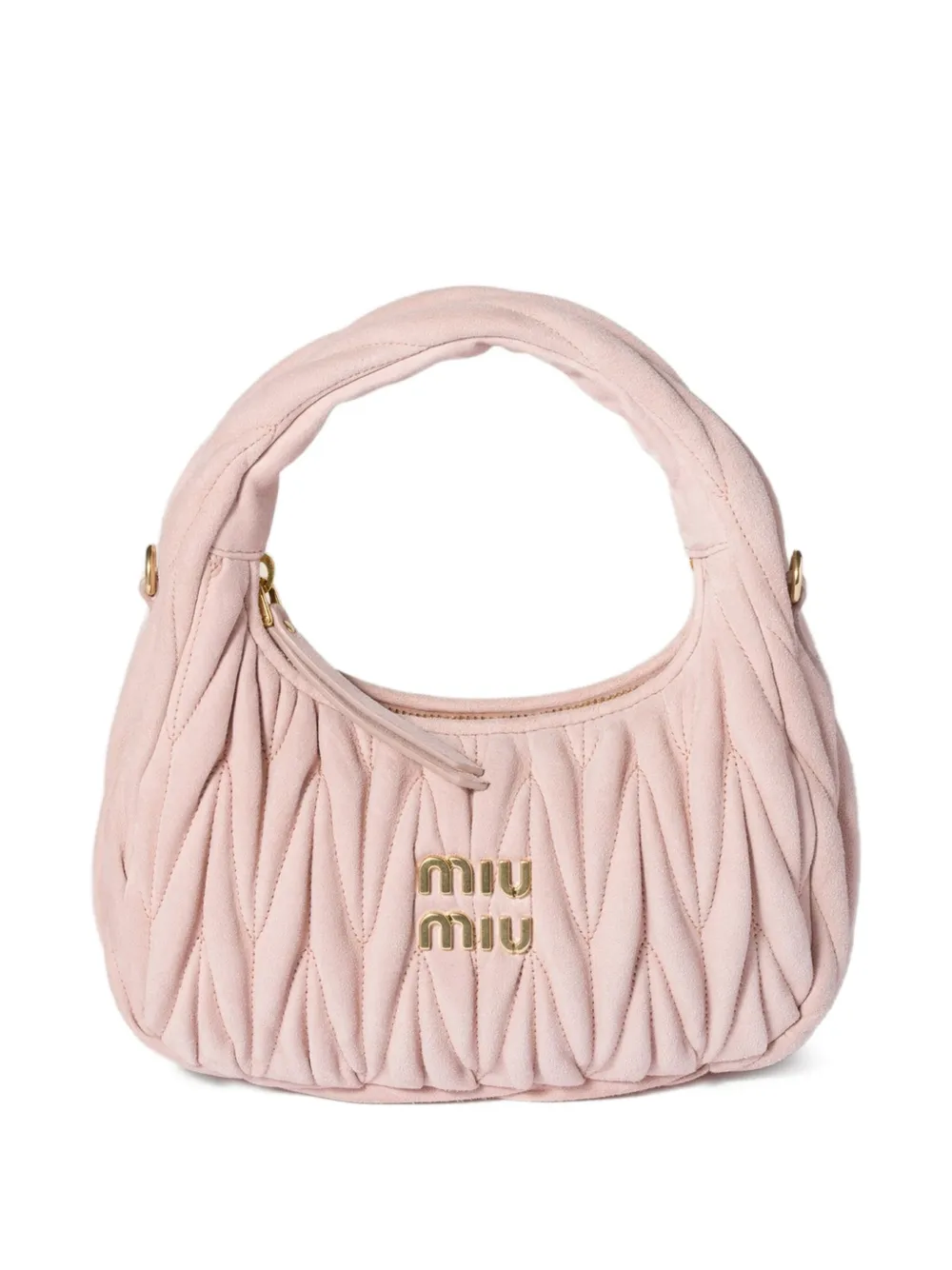 

Стеганая сумка-тоут MIU MIU, розовый