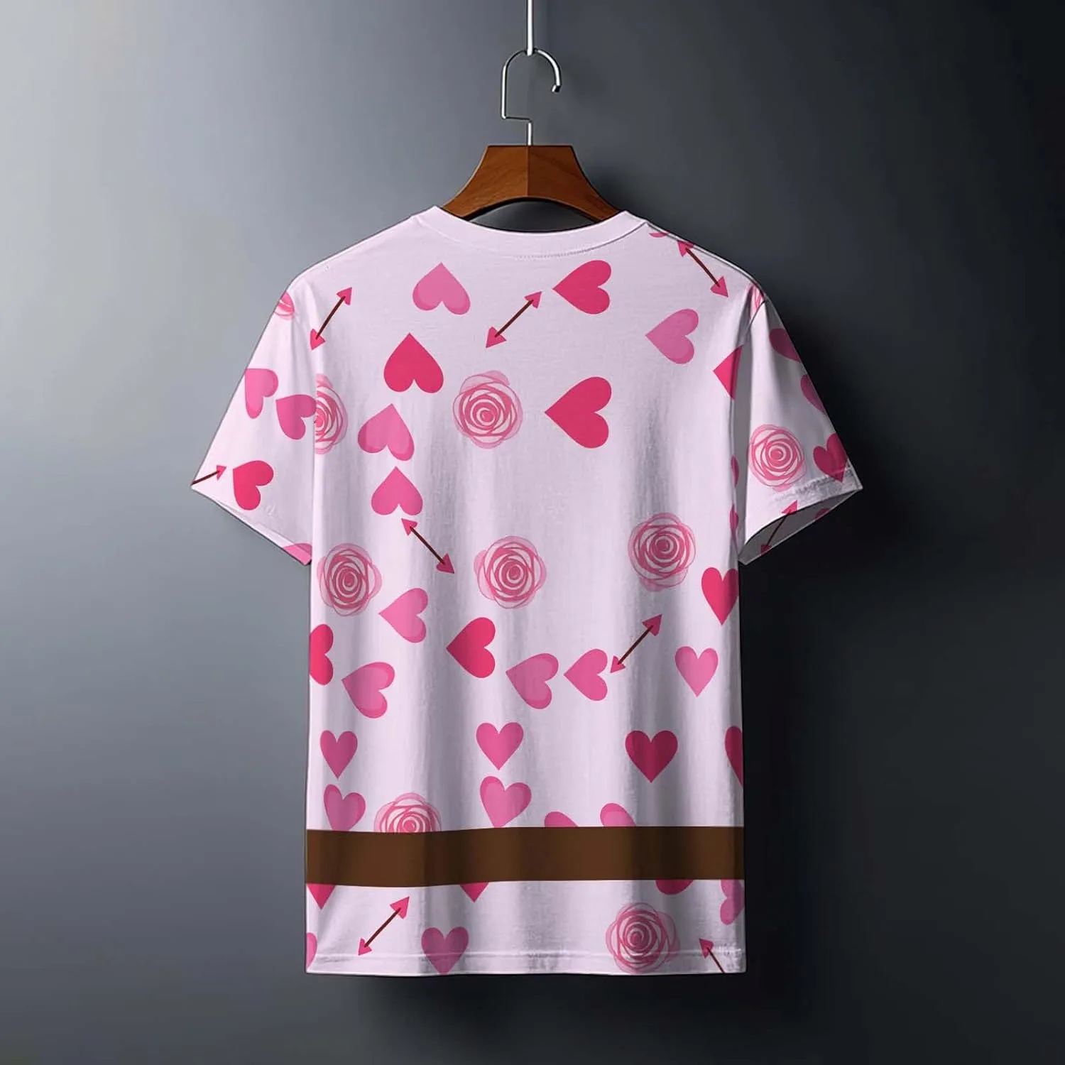 Футболка Unisex с принтом Valentine's Day — фото 3