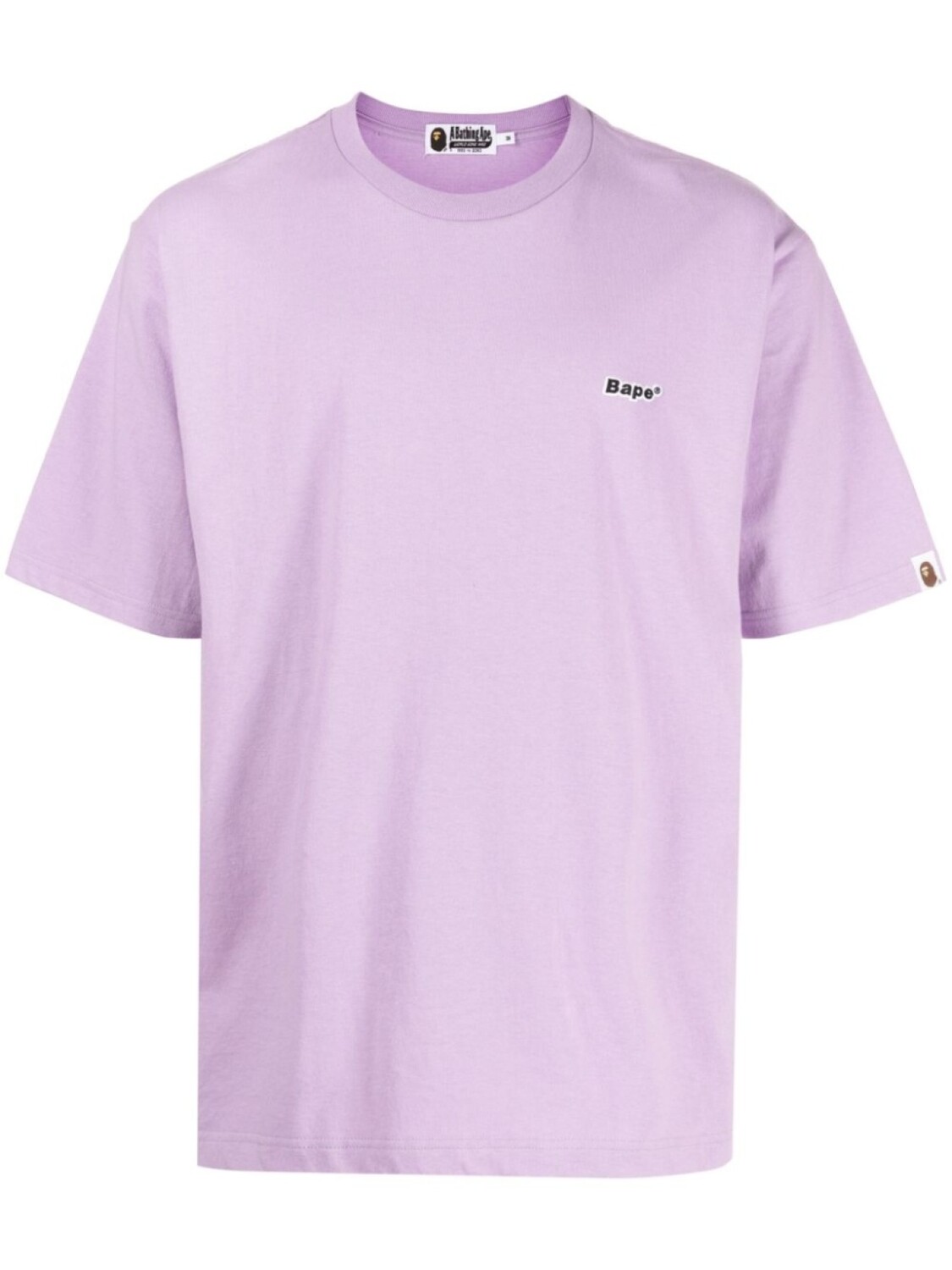 

A Bathing Ape футболка с логотипом, фиолетовый