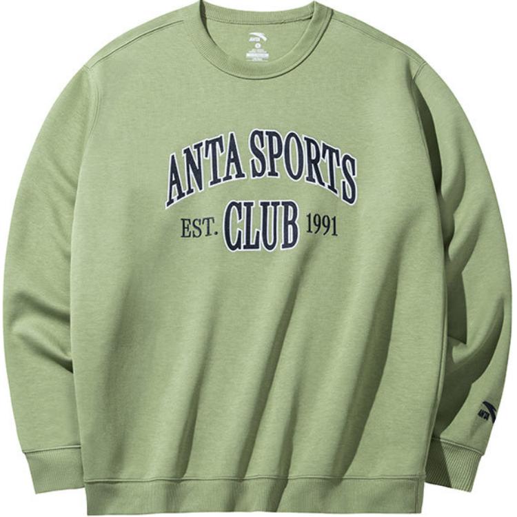 

Свитер Anta Life Collection мужской серый горохово-зеленый