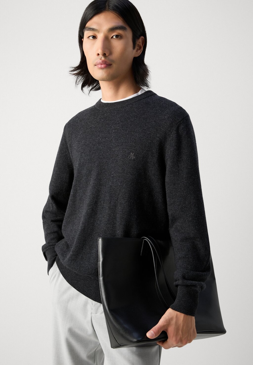 

Джемпер CREWNECK Marc O'Polo, темно-серый